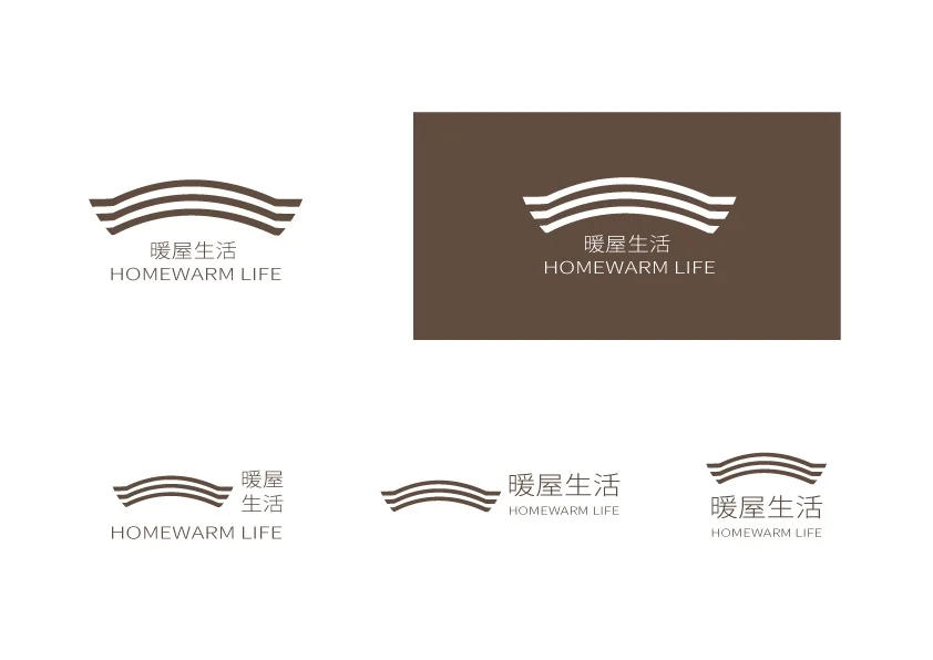 logo設計-暖屋生活 logo design