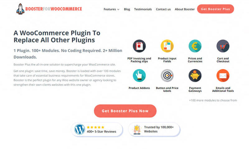 woocommerce的234 推薦外掛_Booster for WooCommerce