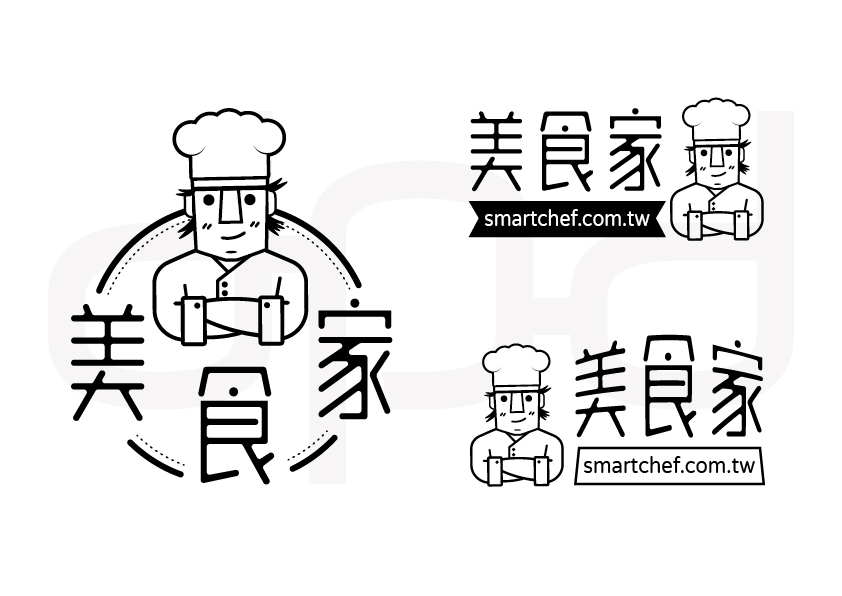 logo圖像設計_smartchef_logo