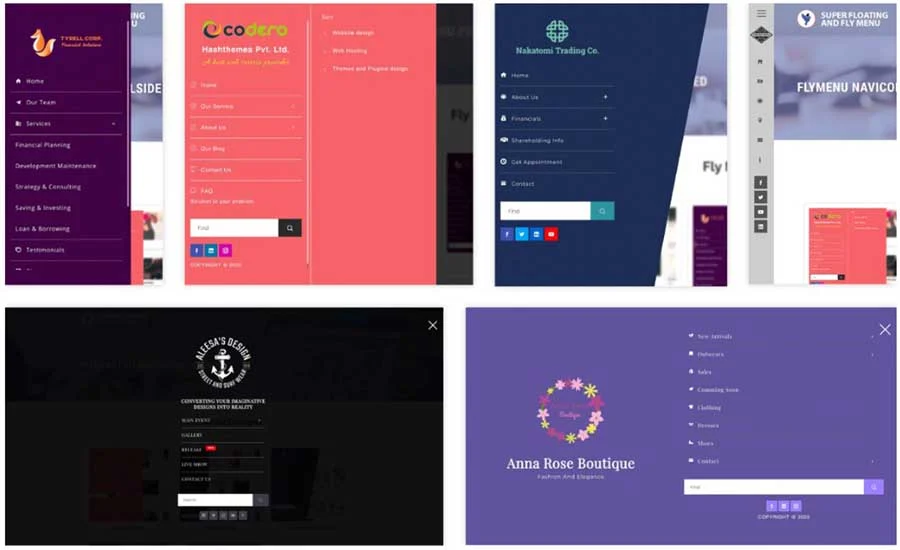 Simple Floating Menu