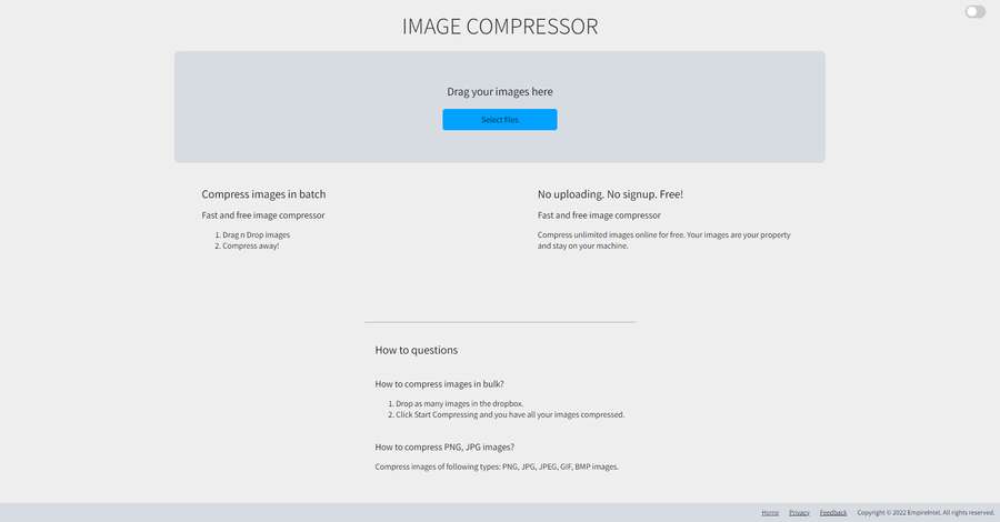 圖片減肥-IMAGE COMPRESSOR-1個方便的圖像壓縮器